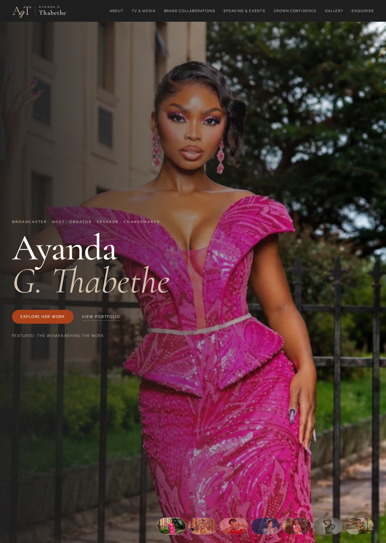 Live view of the Ayanda G. Thabethe project